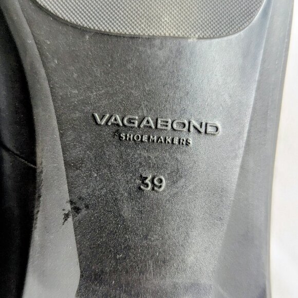 Vagabond Hermine Leather Pointed Toe Ballet Flat - Picture 8 of 8